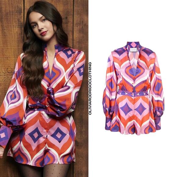 Alexis Siven Romper in Kaleidoscope - Picture 1 of 6